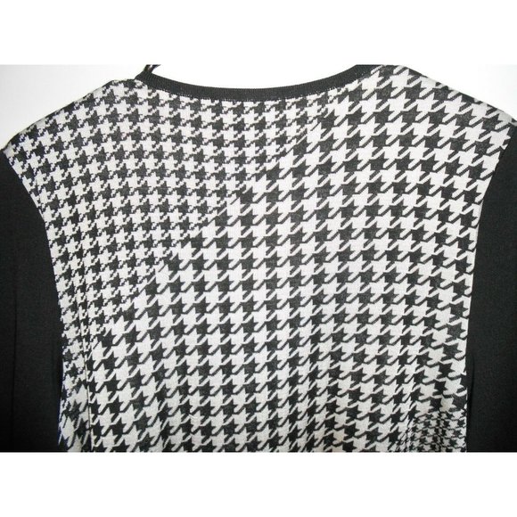 St. John Black Label Waterfall Cardigan Sweater Me - Picture 8 of 11